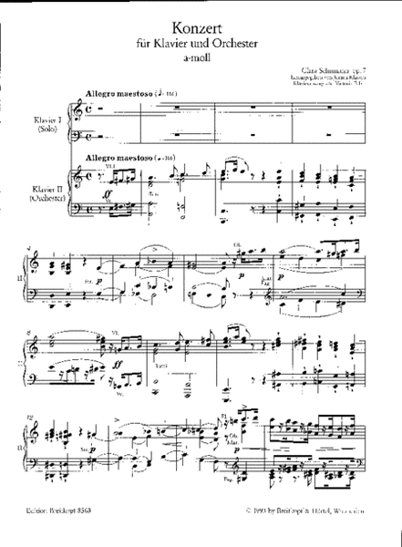 Piano Concerto in A minor Op. 7