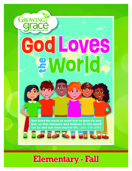 God Loves the World (Fall) Elementary CD Digipak image number null