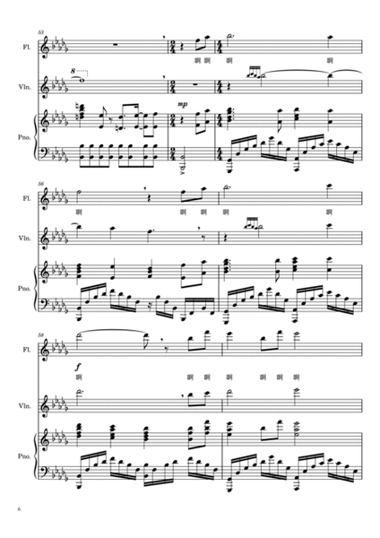 大鱼 Big Fish & Begonia Theme Song - for Flute and Piano image number null