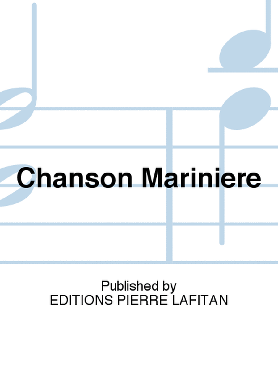 Chanson Marinière