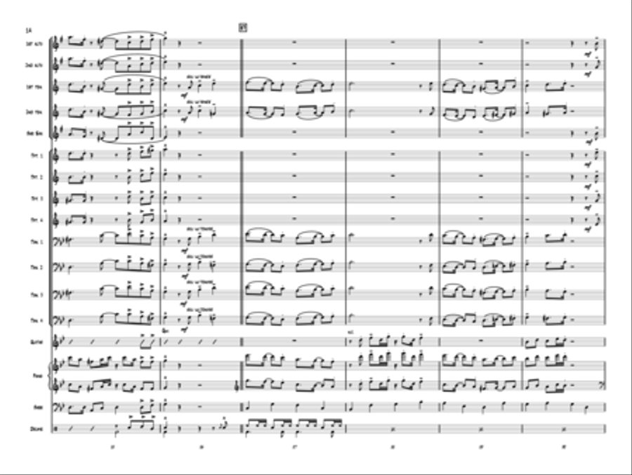 Dance Like No One's Watching Jazz Ensemble - Sheet Music page 14