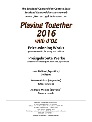 Playing Together 2016 with d’OZ