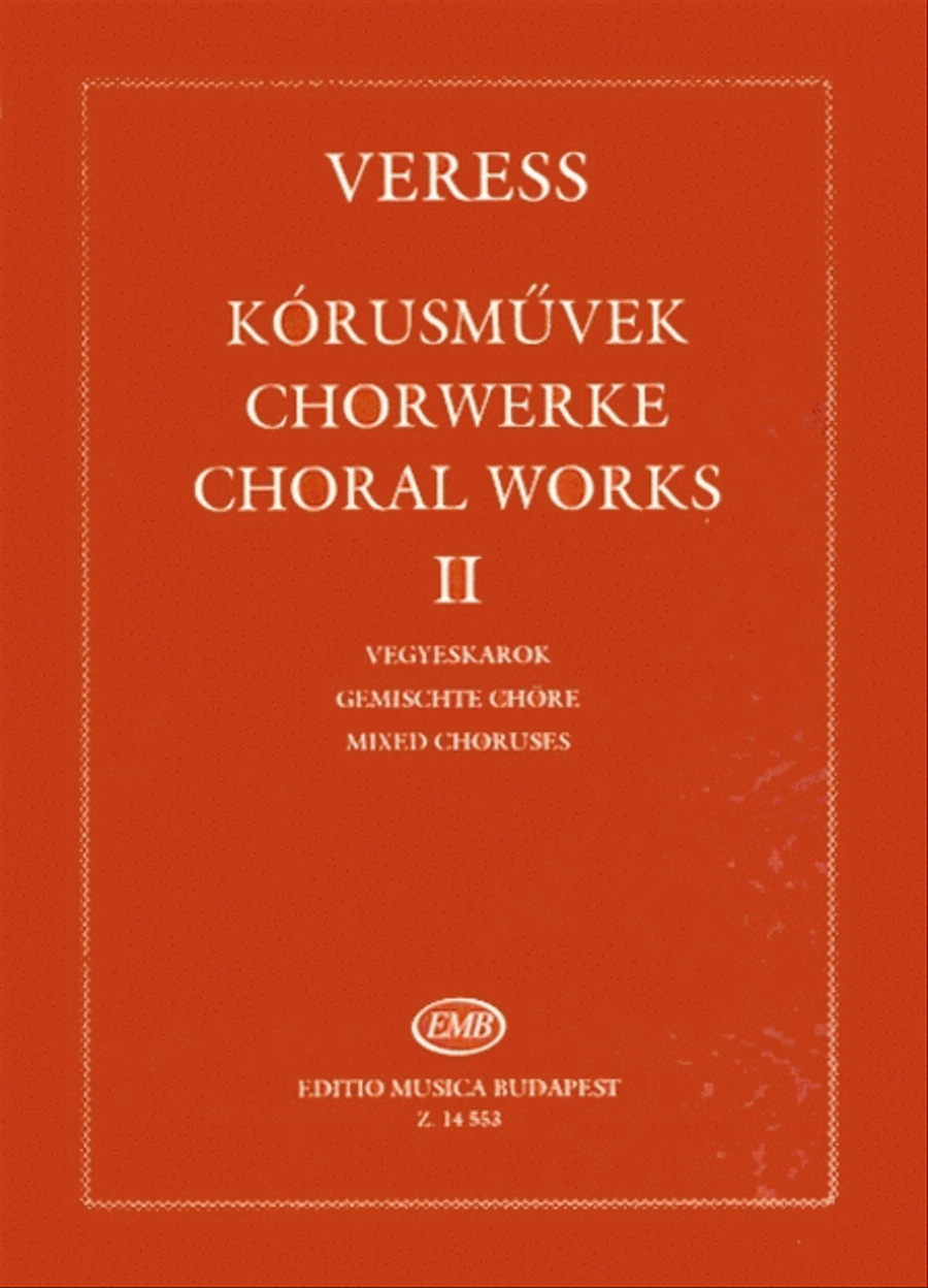 Chorwerke II Chorwerke II A Cappella scores gallery preview page 1