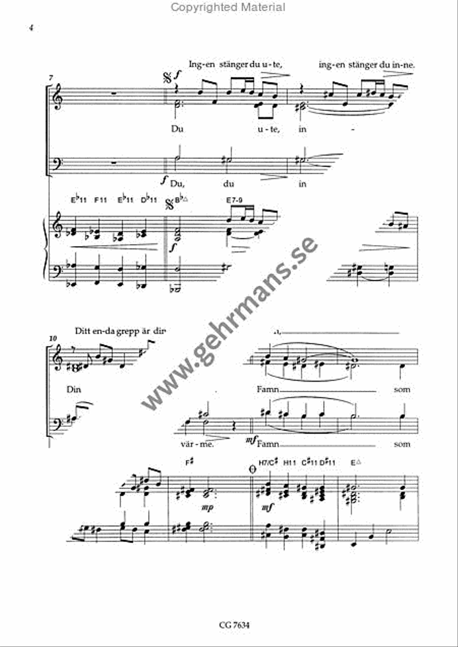 Famn som bar mig idag Divisi scores gallery preview page 3