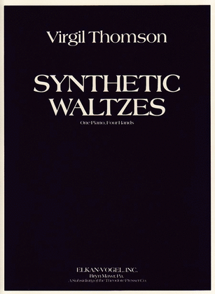 Book cover for Synthetic Waltzes