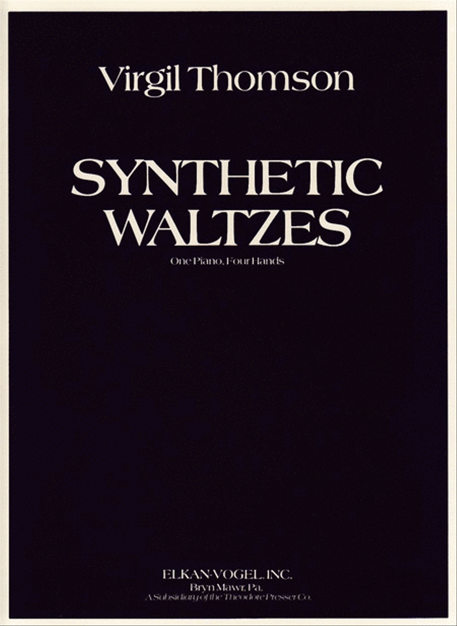 Synthetic Waltzes Synthetic Waltzes Chamber Music scores gallery preview page 1