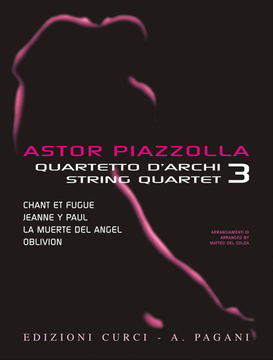 Astor Piazzolla for String Quartet