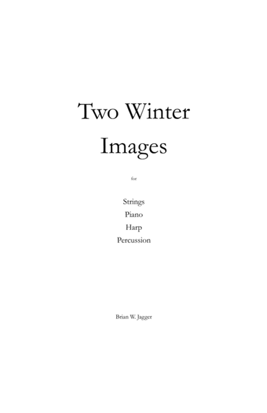 Two Winter Images