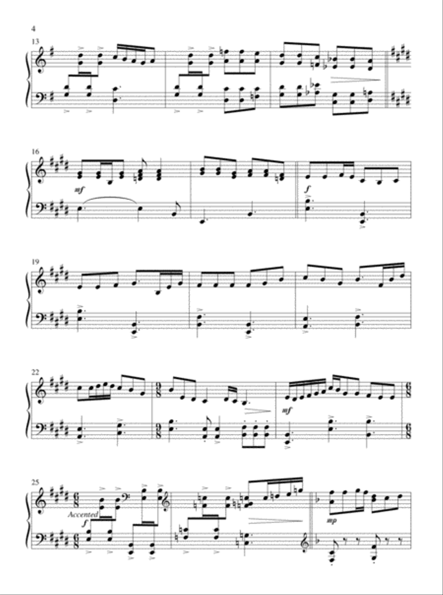 Precious Name! Piano Solo scores gallery preview page 3