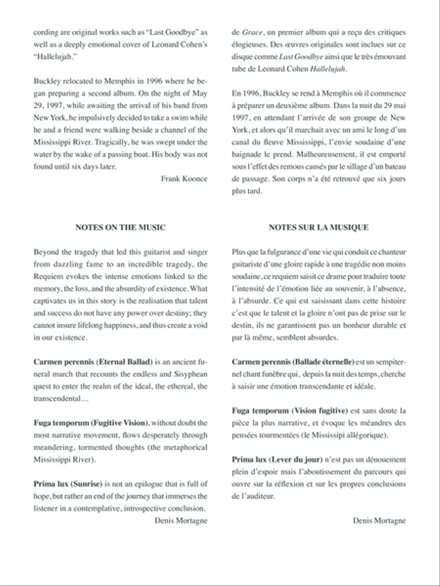 Jeff Buckley Requiem Classical Guitar scores gallery preview page 3
