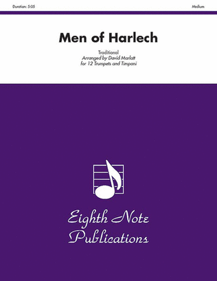 Book cover for Men of Harlech