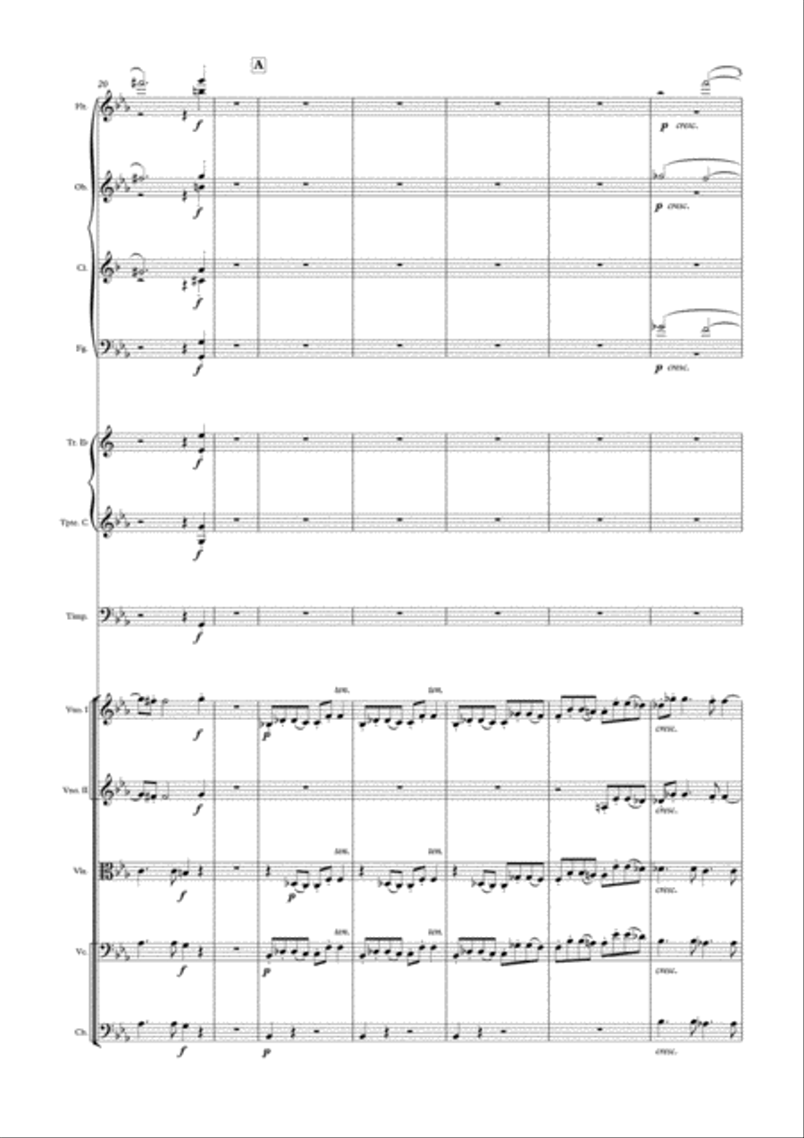 Beethoven - Coriolan Overture - Score and Parts Full Orchestra scores gallery preview page 4