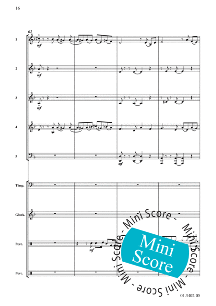 The Great Beethoven Bonanza Concert Band scores gallery preview page 20