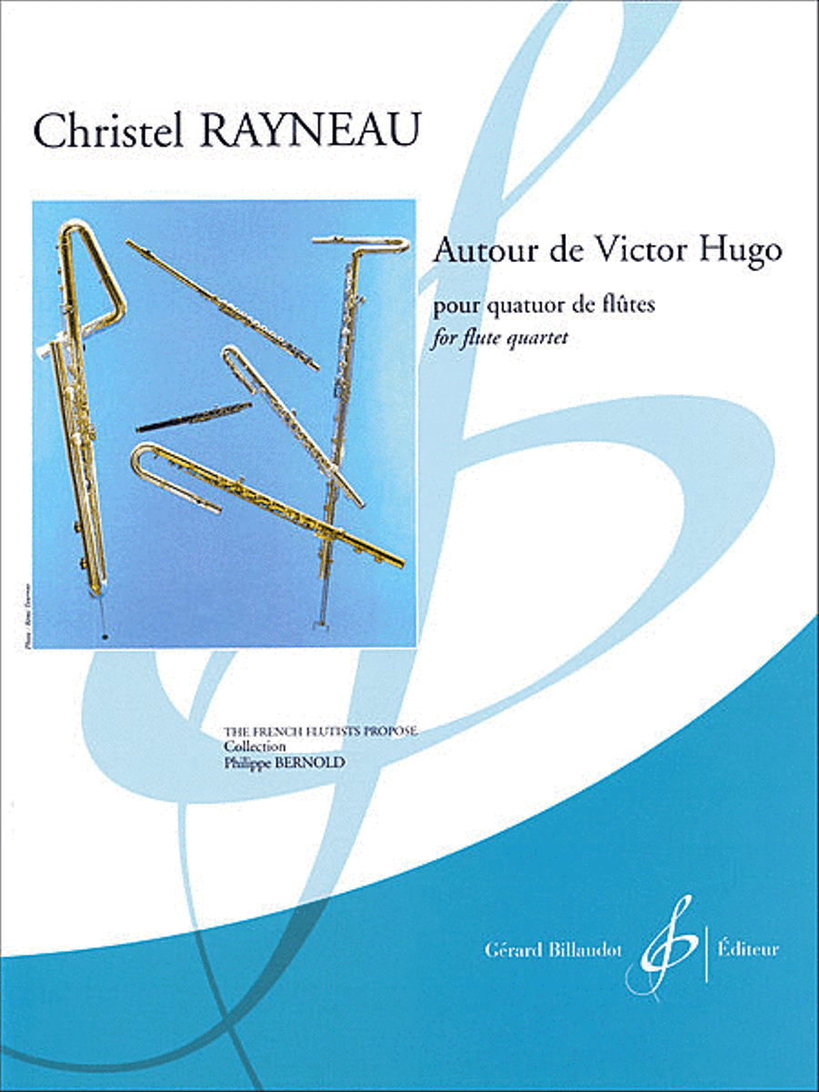 Autour de Victor Hugo Flute Quartet scores gallery preview page 1