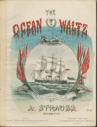 Book cover for The Ocean Waltz