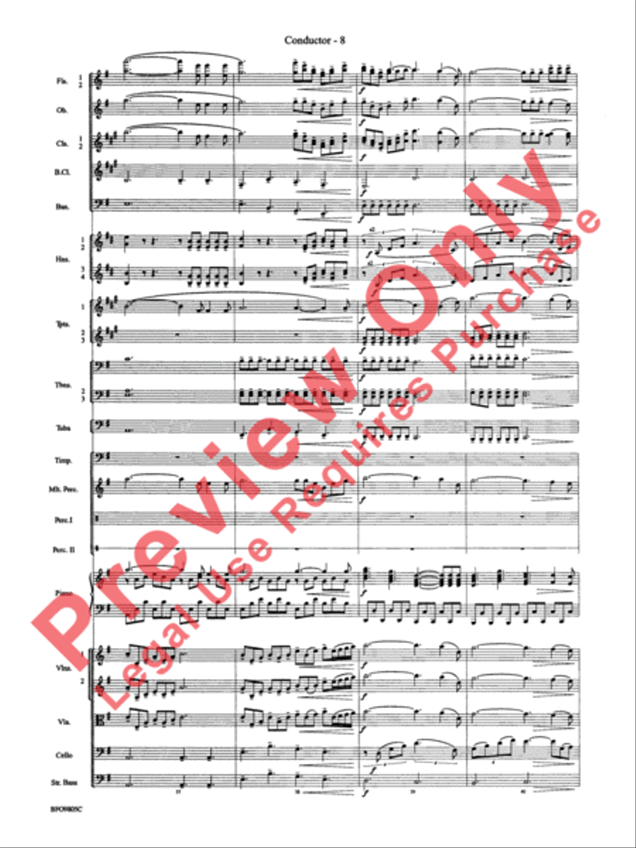 O Holy Night Full Orchestra scores gallery preview page 11