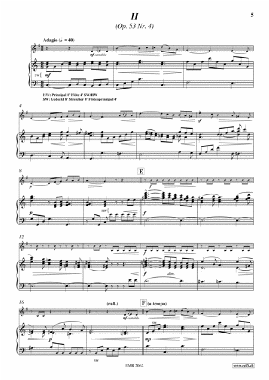 Drei Lieder ohne Worte Horn scores gallery preview page 6