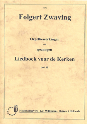 Book cover for Orgelbewerkingen Gezangen 15