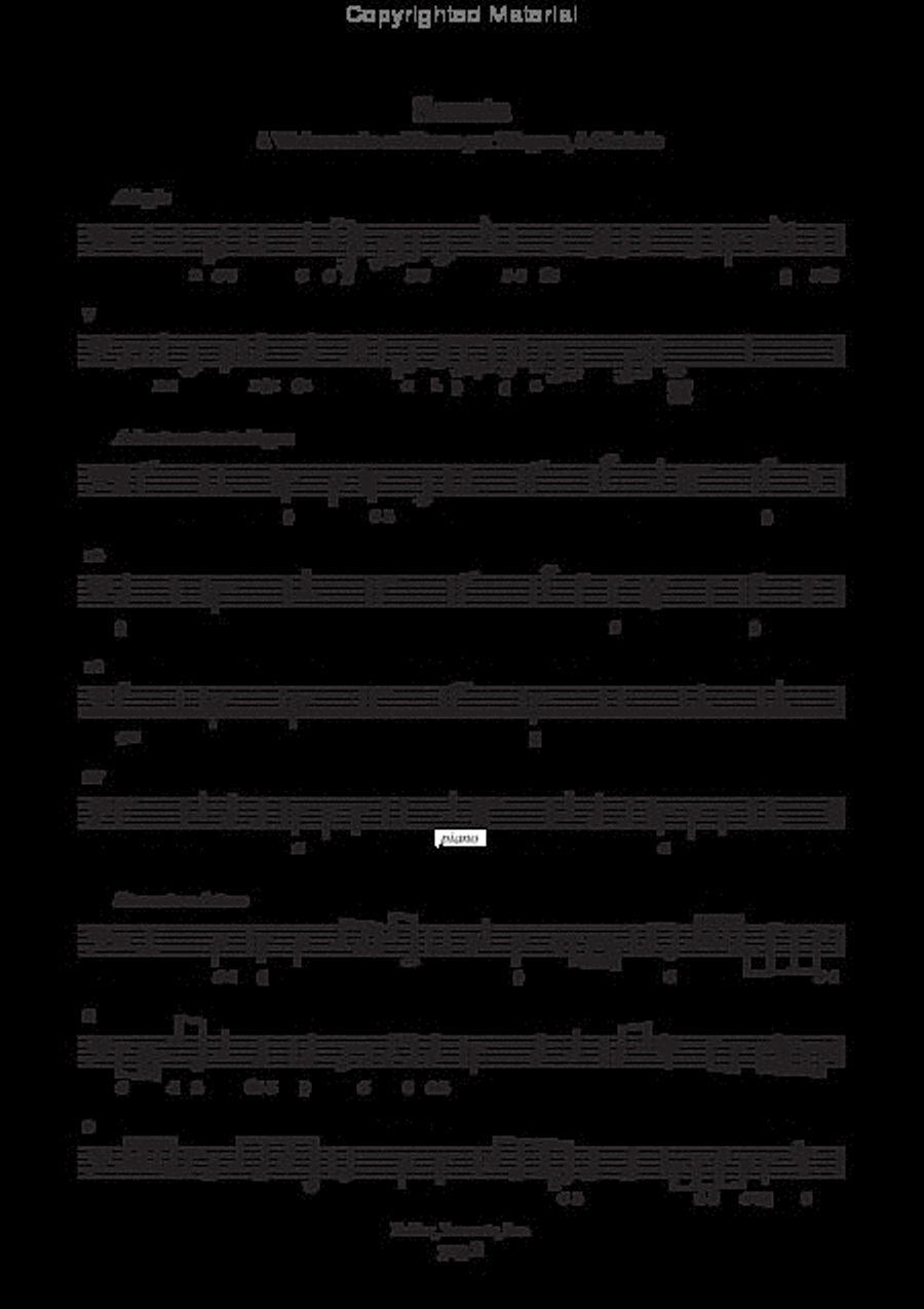 3 Sonate (Ms, GB-Ob)