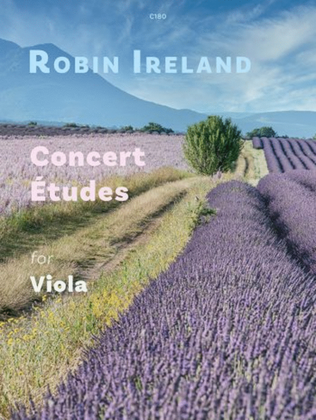 Book cover for Concert Etudes for Viola