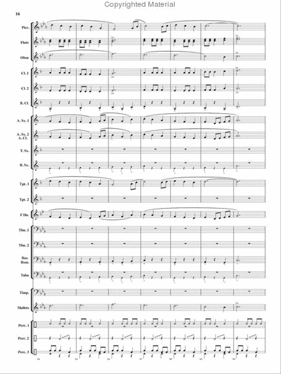 Stargazer Stargazer Concert Band scores gallery preview page 15