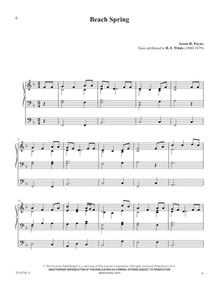 Festive Hymn Tune Harmonizations (Digital Download) image number null