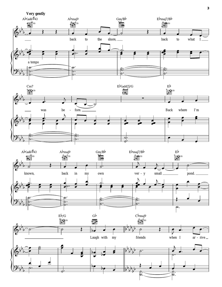 Legally Blonde Piano, Vocal, Guitar scores gallery preview page 3