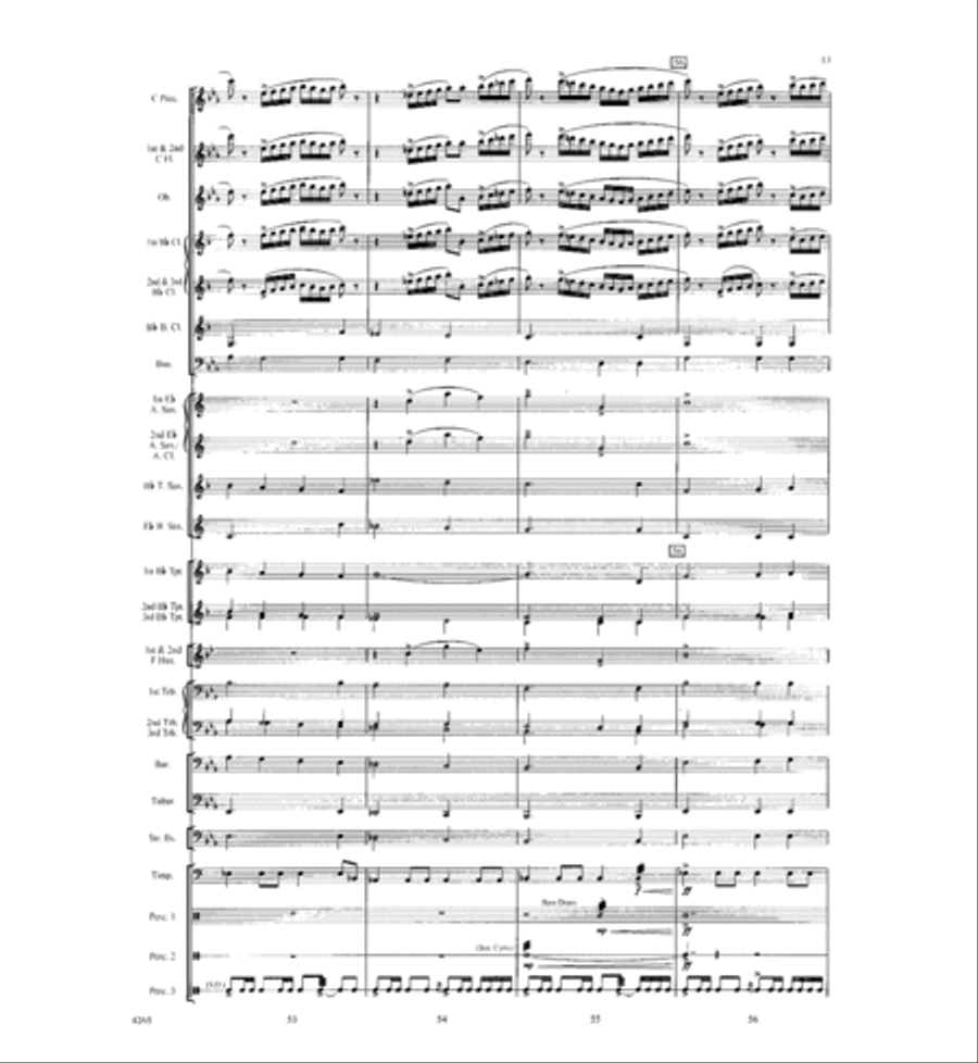 River of Life Concert Band scores gallery preview page 12