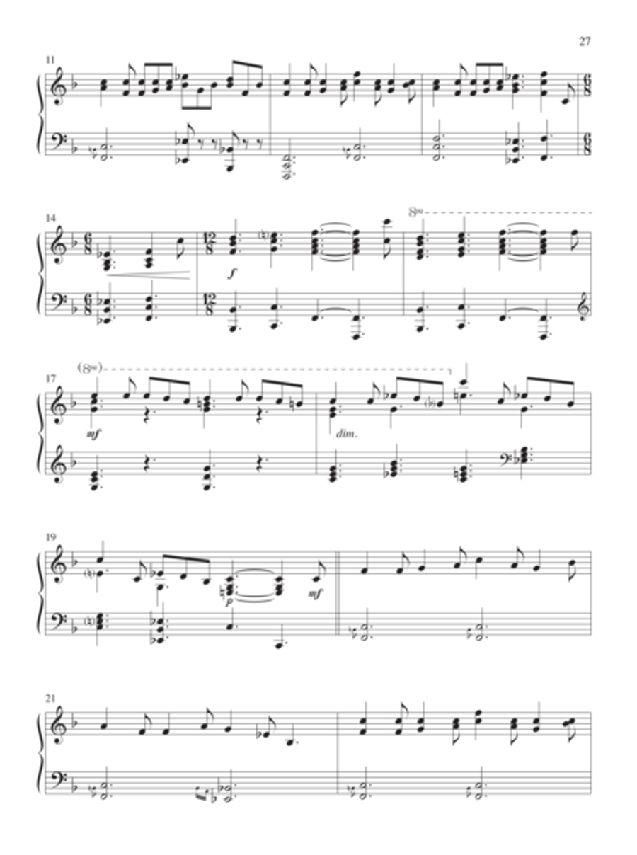 Christmas Fantasia Christmas Fantasia Piano Solo scores gallery preview page 15