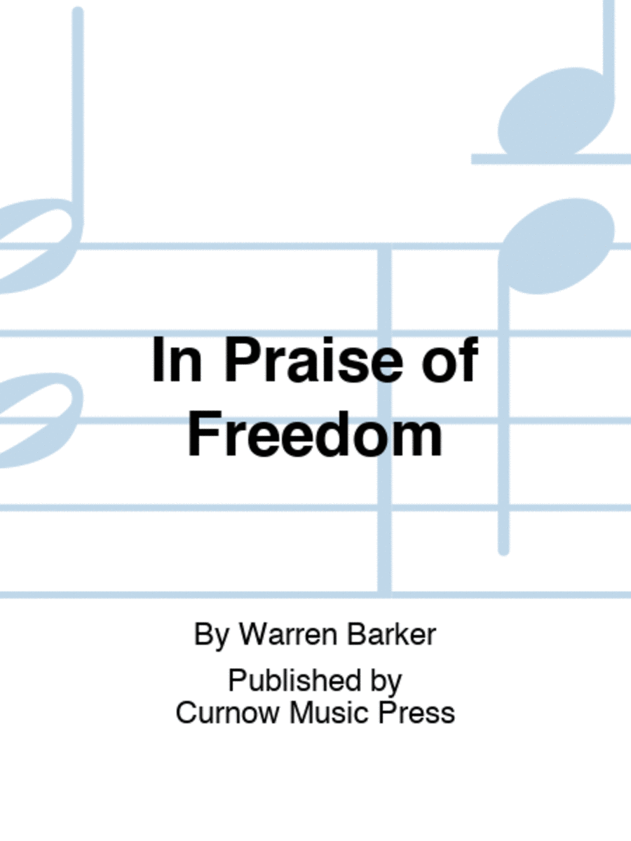 In Praise of Freedom Concert Band scores gallery preview page 1