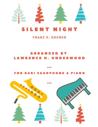 Silent Night for Solo Bari Saxophone