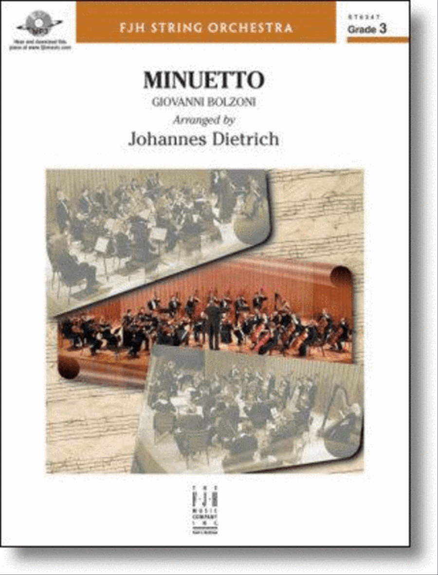 Minuetto Minuetto String Orchestra scores gallery preview page 1