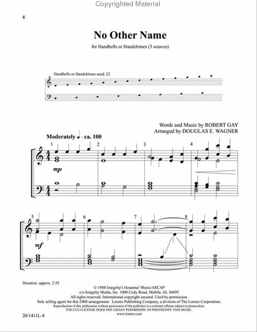 Praise Songs, Volume 1 3-Octaves scores gallery preview page 2