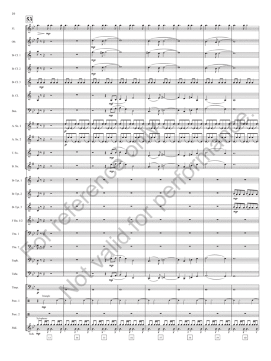 Praeludium Praeludium Concert Band scores gallery preview page 11