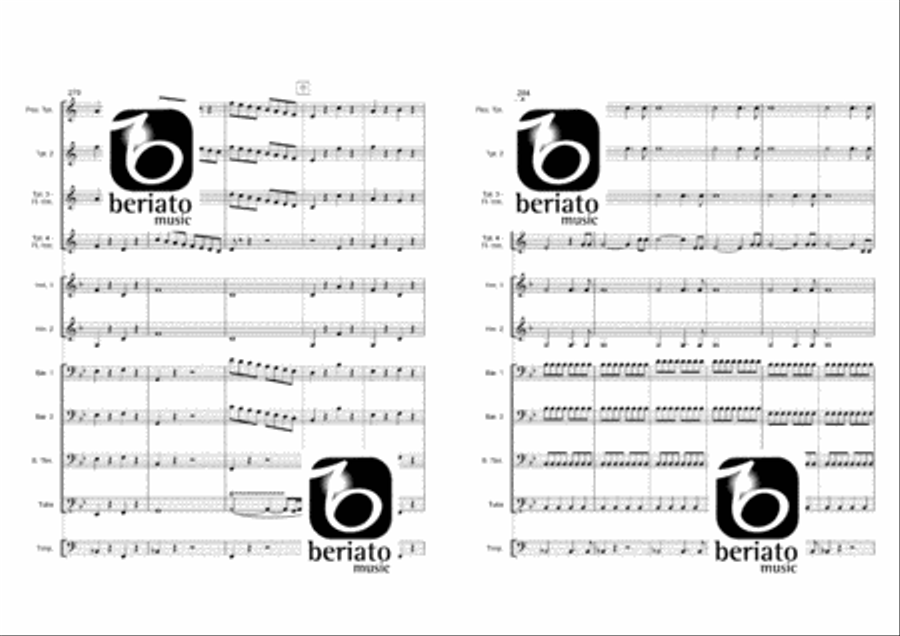 Le Nozze Di Figaro Percussion scores gallery preview page 27