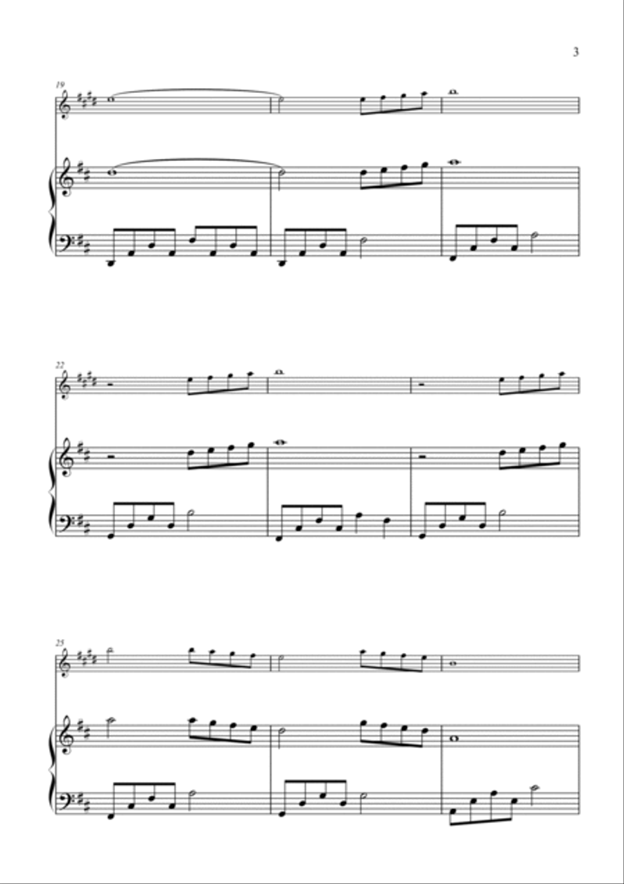 Beauty And The Beast B-Flat Clarinet scores gallery preview page 3