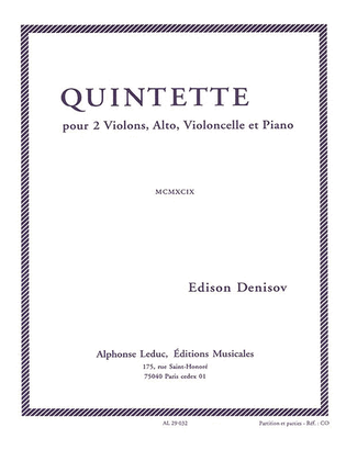 Quintette (quintet-piano)