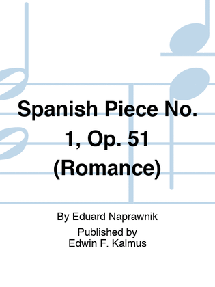 Spanish Piece No. 1, Op. 51 (Romance)