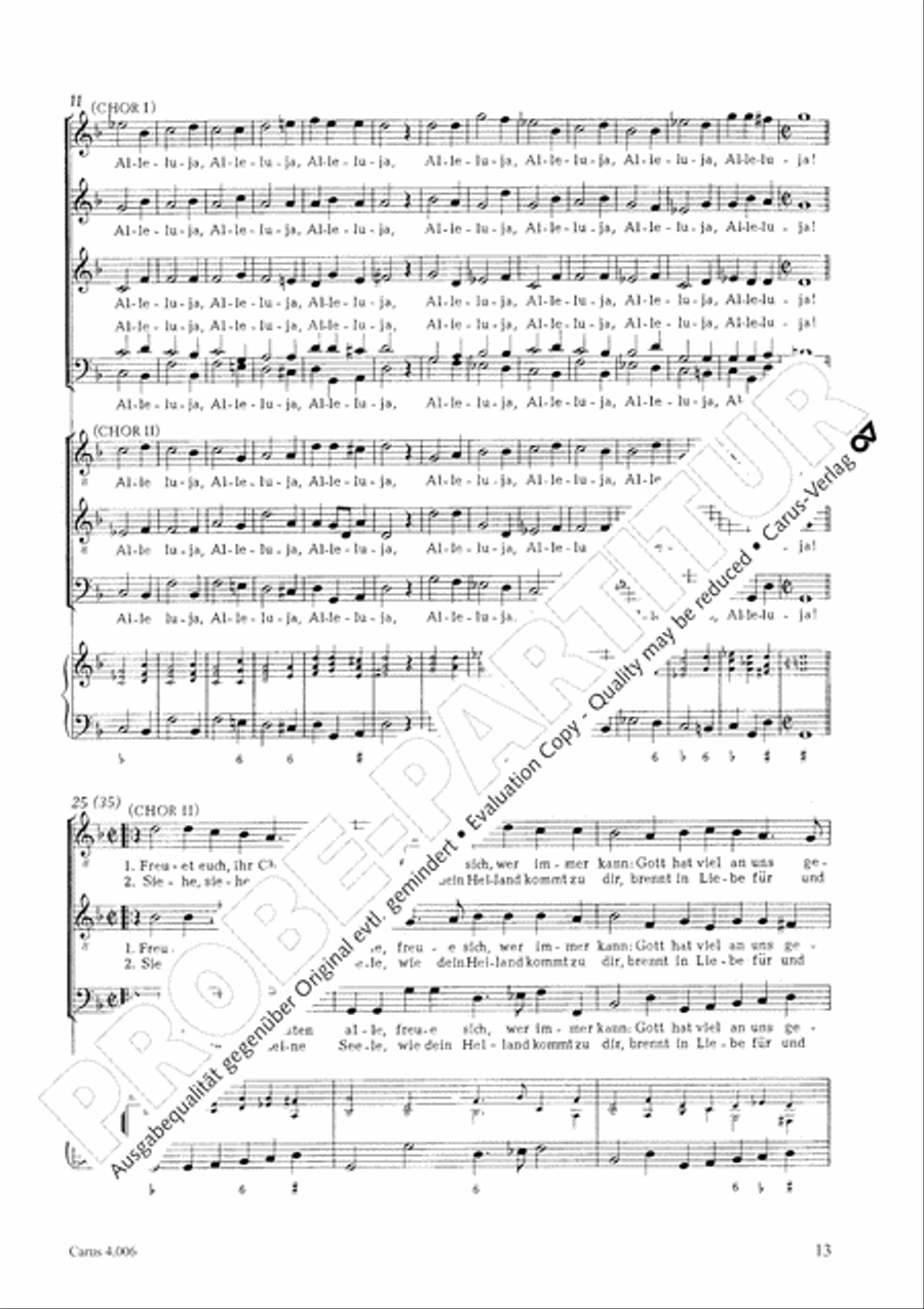 Ten motets Choir scores gallery preview page 15