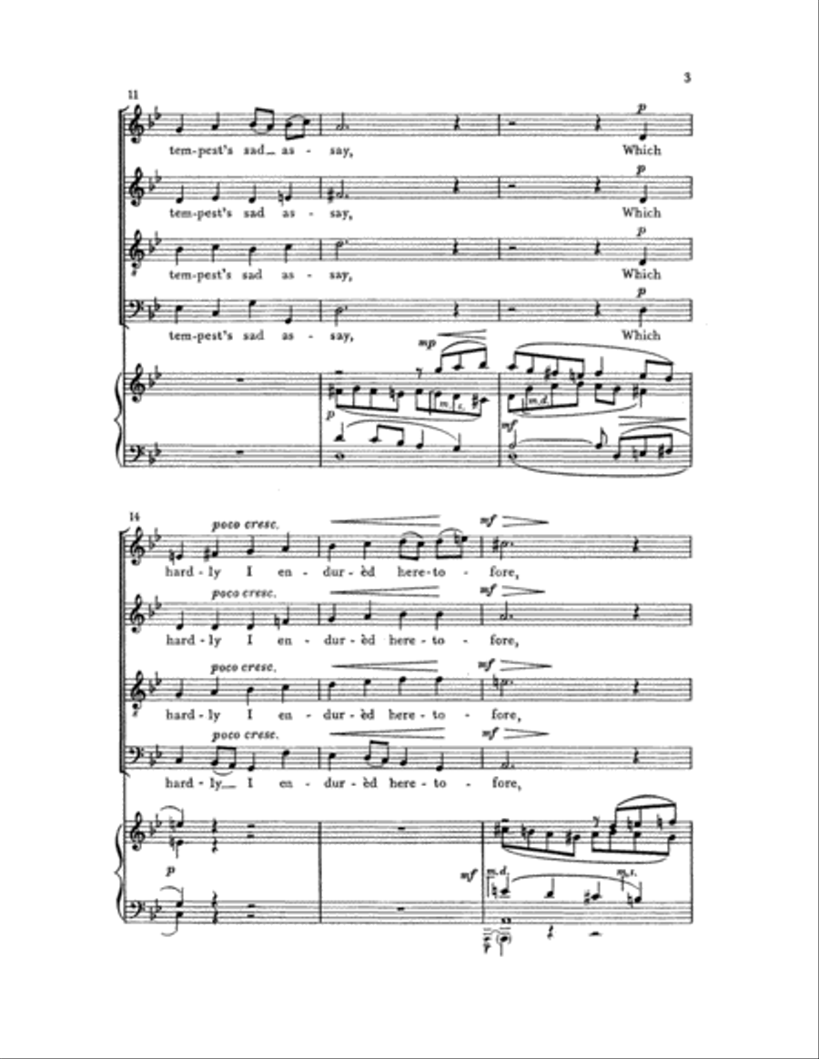 The Happy Shore 4-Part scores gallery preview page 3