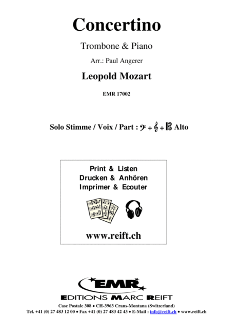 Concertino Piano Accompaniment scores gallery preview page 3