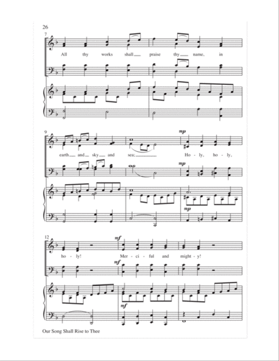 Worship Openers: Introits that Work!, Vol. 2 4-Part scores gallery preview page 28