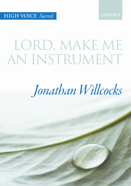 Lord, make me an instrument (solo/high)