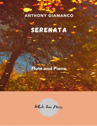 Book cover for SERENATA - flute and piano