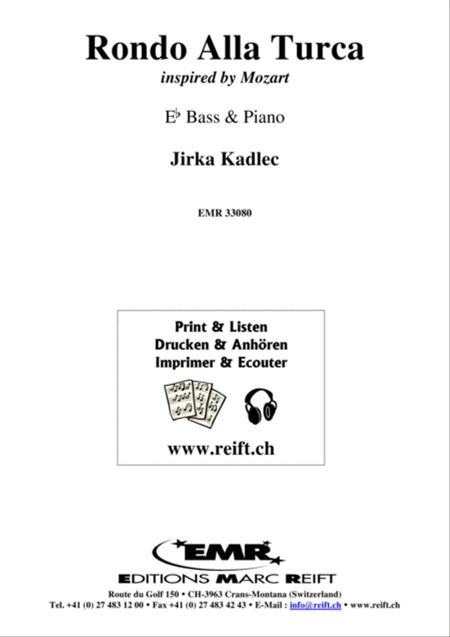 Rondo Alla Turca Rondo Alla Turca Piano Accompaniment scores gallery preview page 1