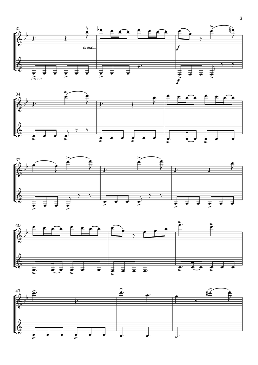 Beautiful Things Chamber Music scores gallery preview page 3