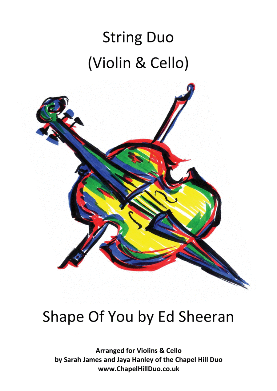 Shape Of You String Duet scores gallery preview page 1