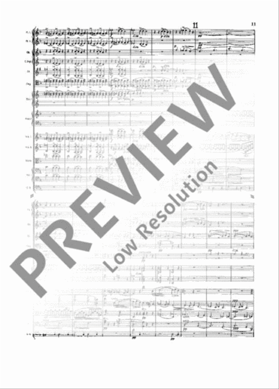 Symphony No. 1 Ab major Orchestra scores gallery preview page 20