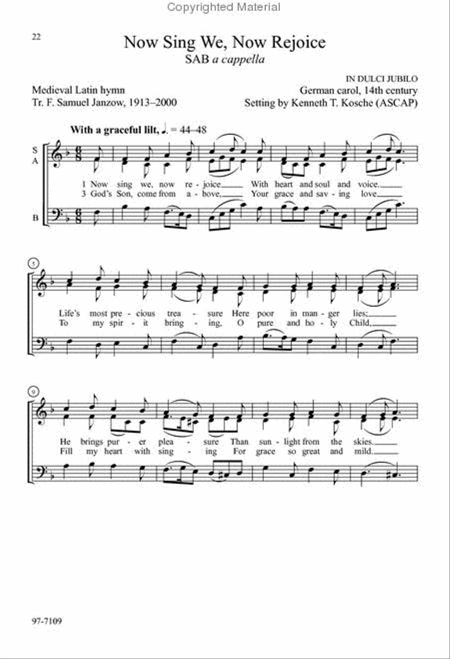 A Christmas Garland 3-Part scores gallery preview page 6