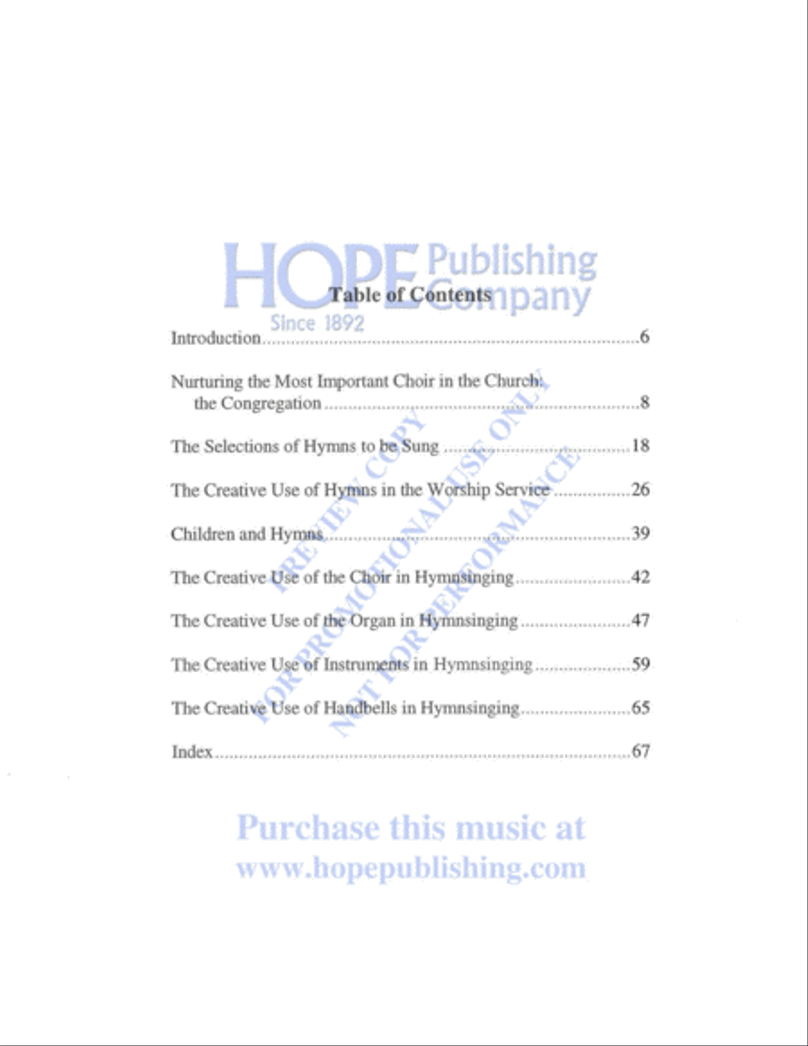100+ Ways to Improve Hymnsinging Collection / Songbook scores gallery preview page 3